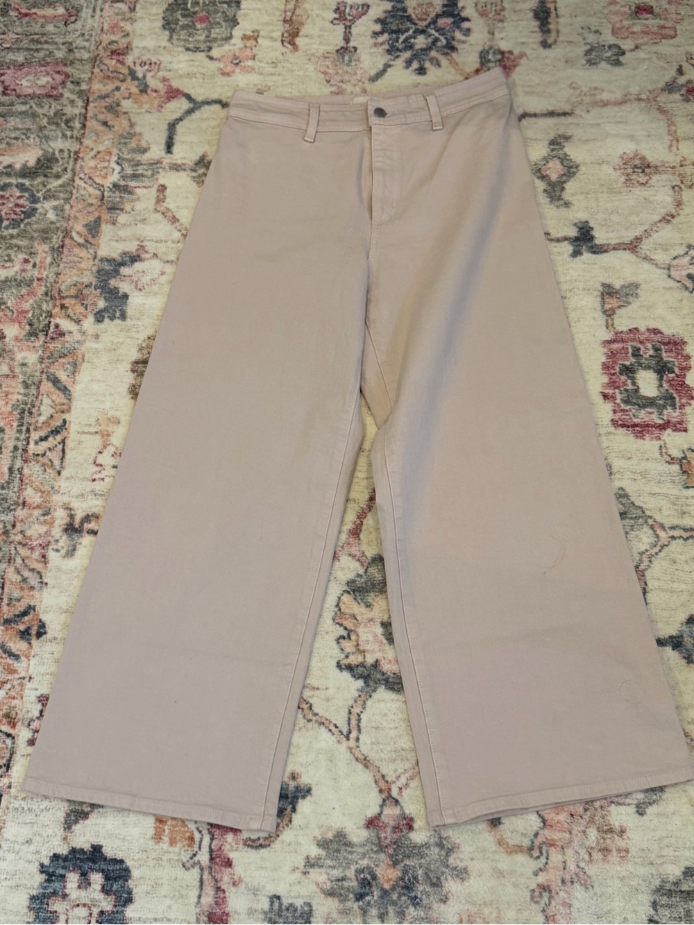 Universal Thread Wide-Leg Chino Pants in Light Tan
